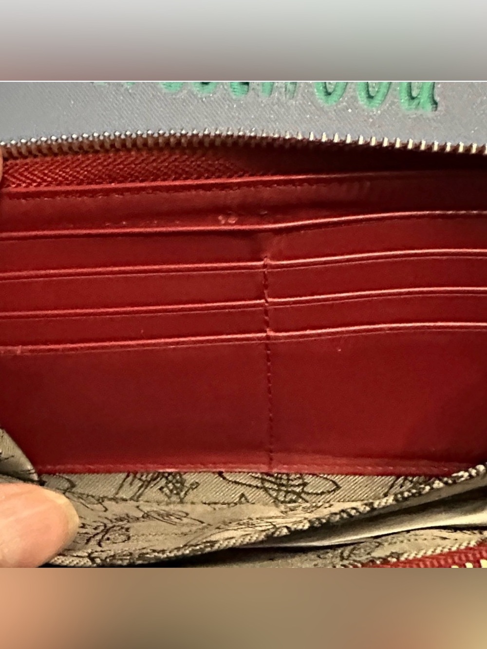 Vivienne Westwood Derby Classic Zip Round Wallet - Picture 6 of 10